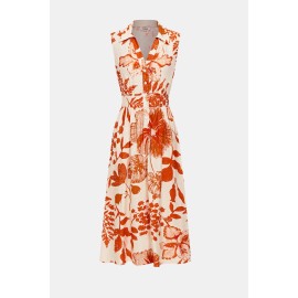 Mountain View Floral Midi Dress