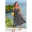 Nocturnal Ornate Midi Dress