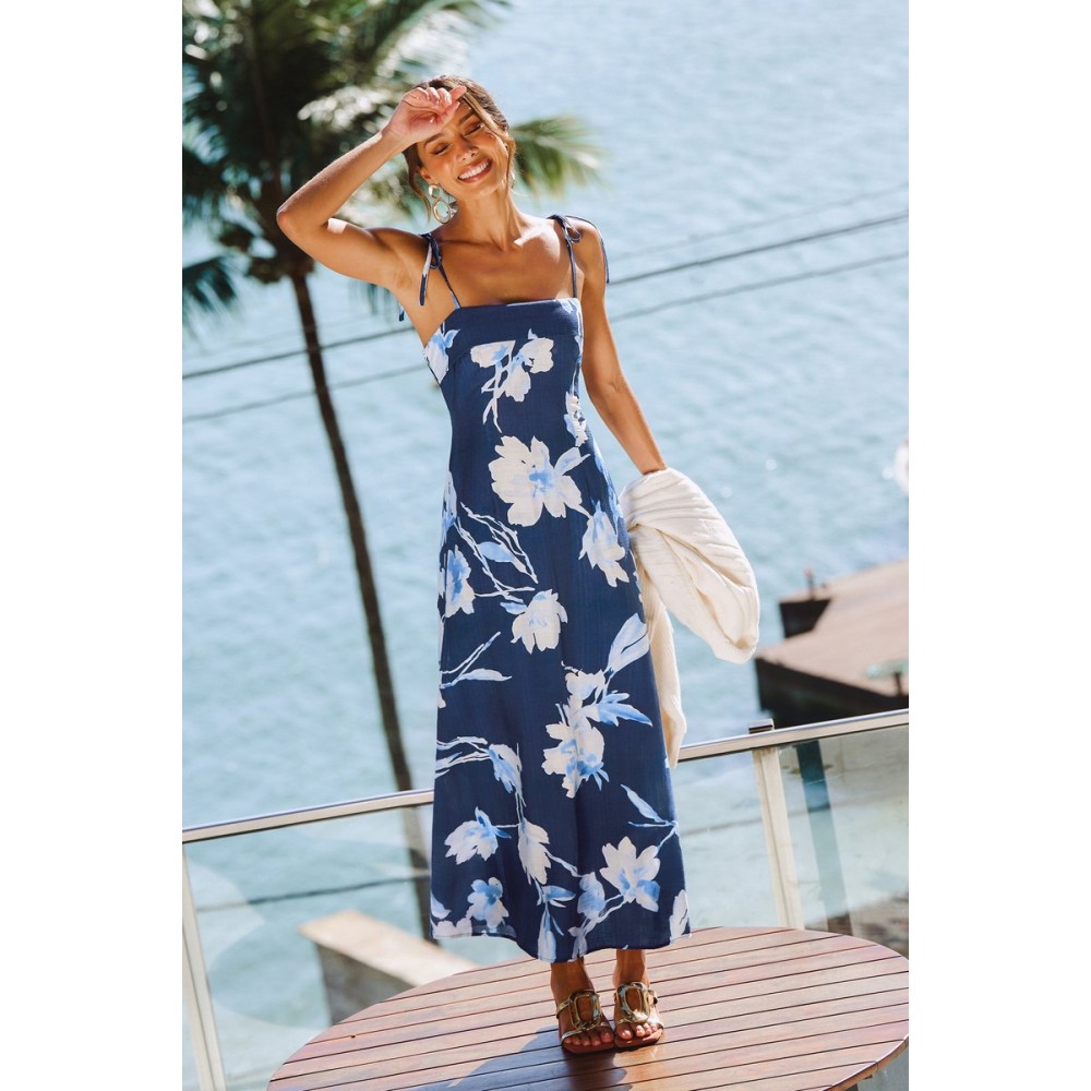 One More Dance Floral Maxi Dress