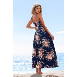 Out and About Floral Maxi Dress