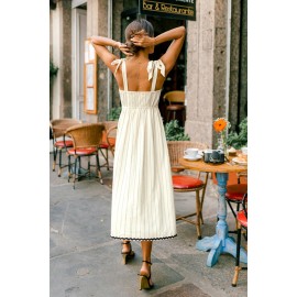 Paradise Valley Striped Midi Dress