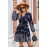 Play Your Cards Floral Mini Dress