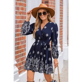 Play Your Cards Floral Mini Dress