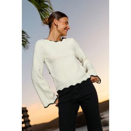 Very Charming White Sweater