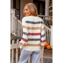 Coastal Weekend Striped Sweater