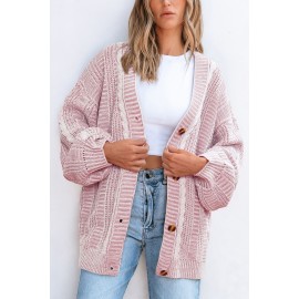 Heart to Heart Pink Cardigan